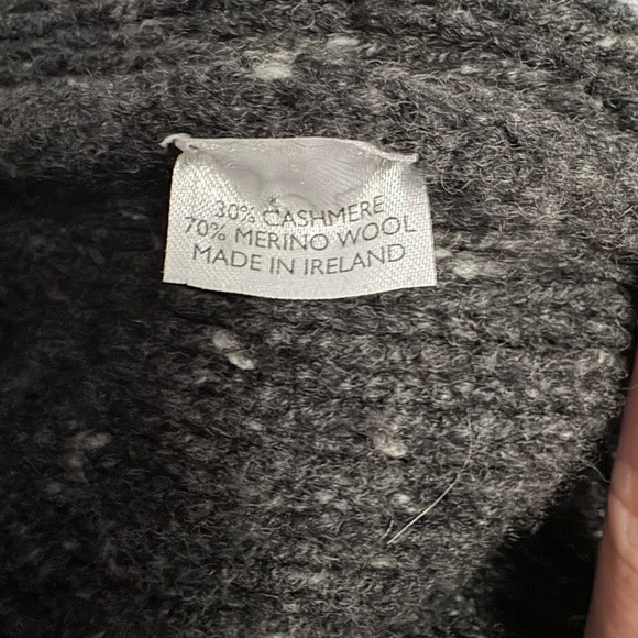 Todd Snyder Wool Cashmere Blend Cable Knit Cardigan - Picture 3 of 5